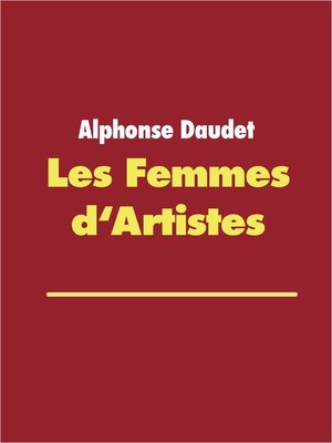 cover image of Les Femmes d'Artistes